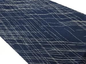  紗 変わり襷模様織出し全通袋帯